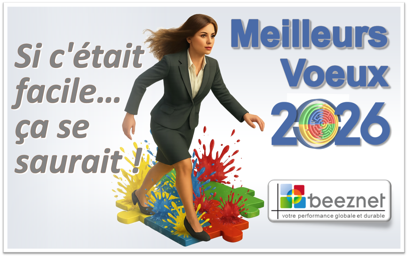 You are currently viewing Voeux 2026 de la SAS Beeznet : Si c&rsquo;était facile…